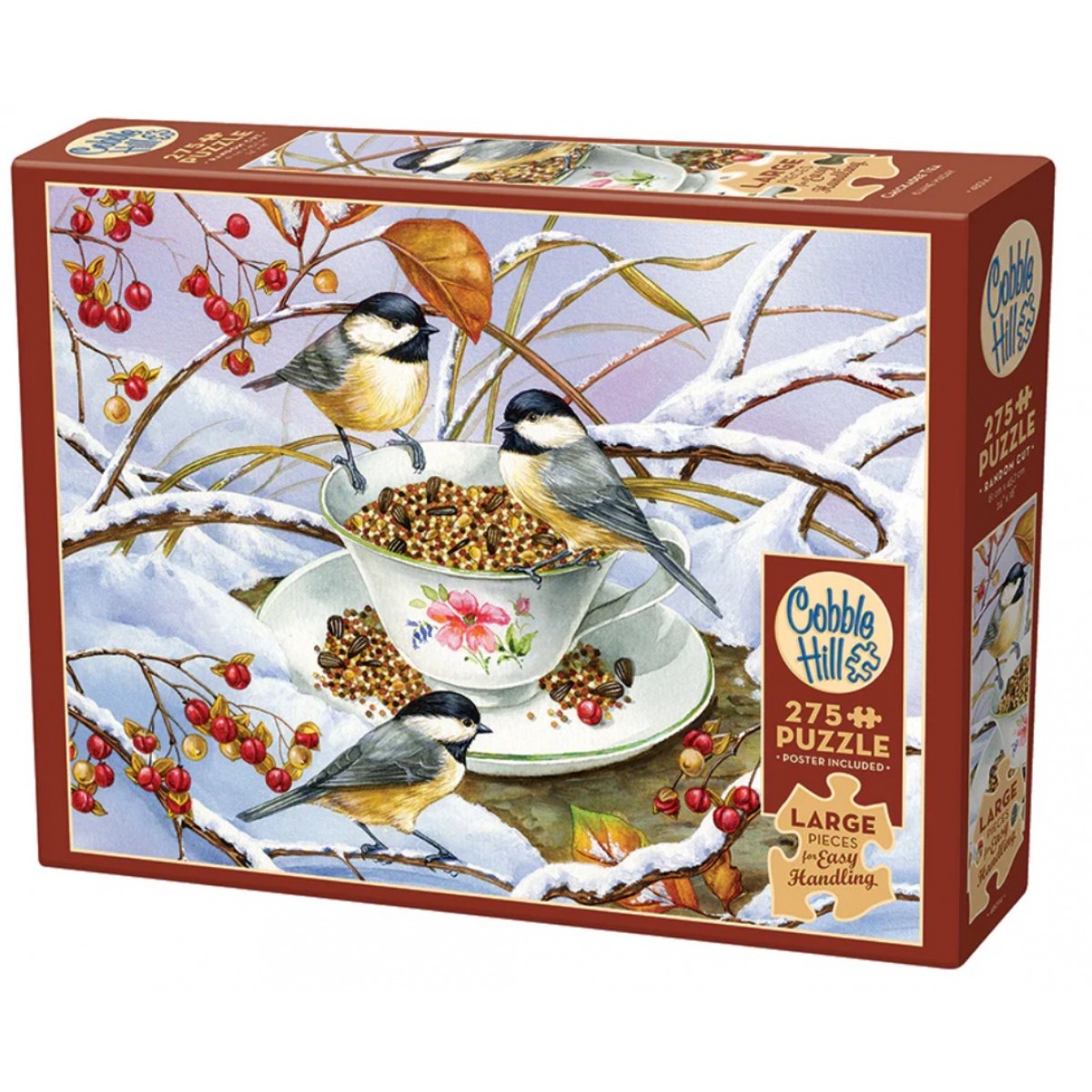 Cobble Hill Jigsaw Puzzle: Chickadee Tea